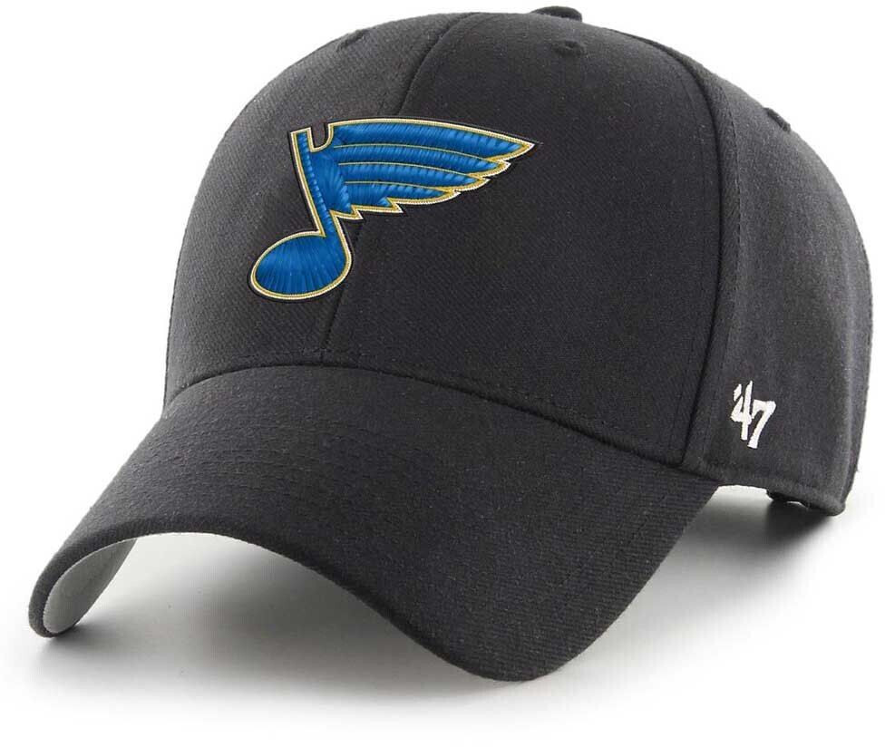 47 Brand Nhl St Louis Blues Mvp Cap Man (H-MVP17WBV-BKB) black