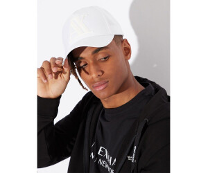 Armani exchange white cap deals