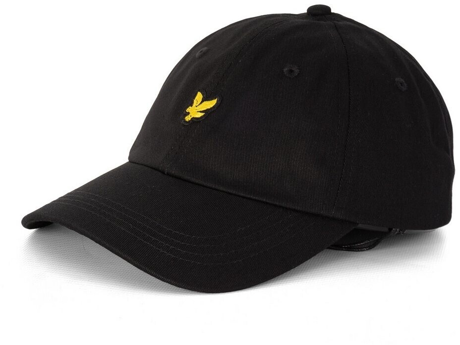 Casquette De Baseball Lyle & Scott - Noir - Taille Unique Réglable - Logo Brodé - Œillets Aération