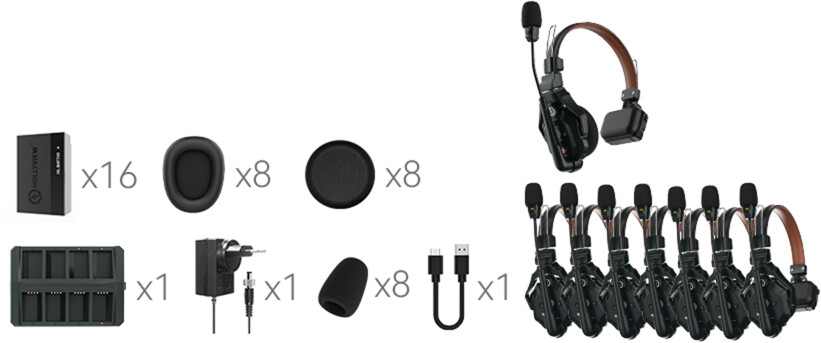 Hollyland Solidcom C1 Pro-8S