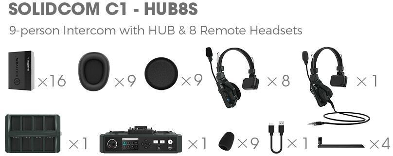 Hollyland Solidcom C1 HUB8S