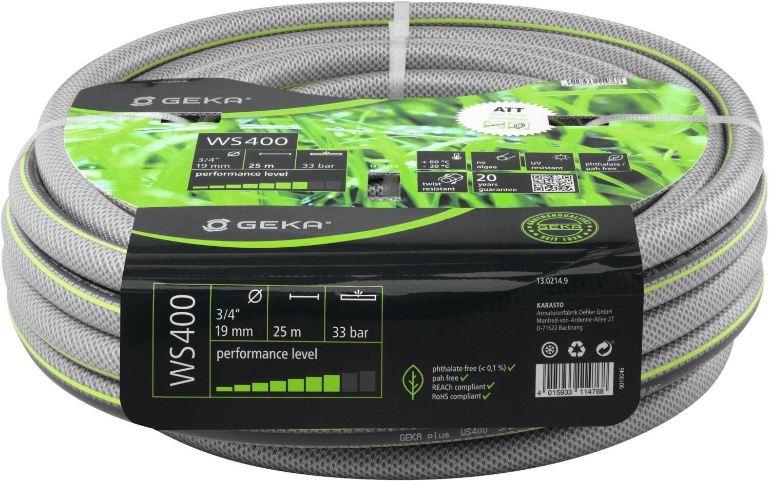 Geka plus WS400 25 m 3/4