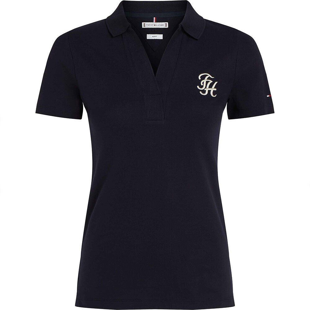 Tommy Hilfiger Script Polo (WW0WW42607) blue