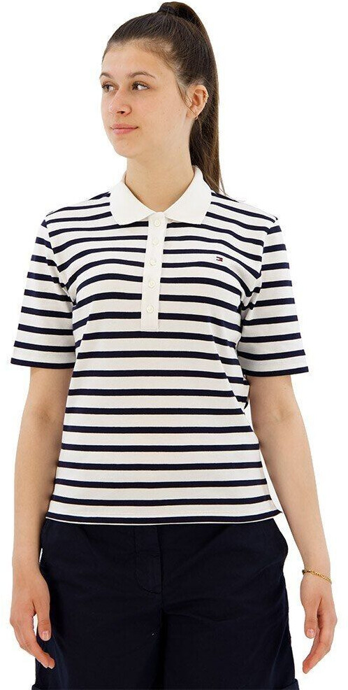 Tommy Hilfiger 1985 Regular Pique Stripe Polo (WW0WW39531) bunt
