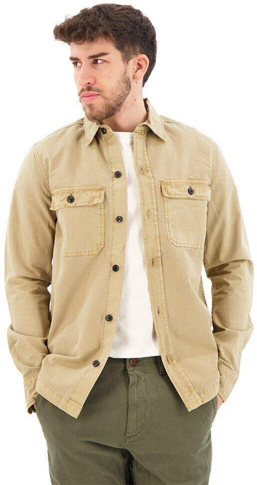 Superdry Military Long Sleeve Shirt (M4010799A) beige