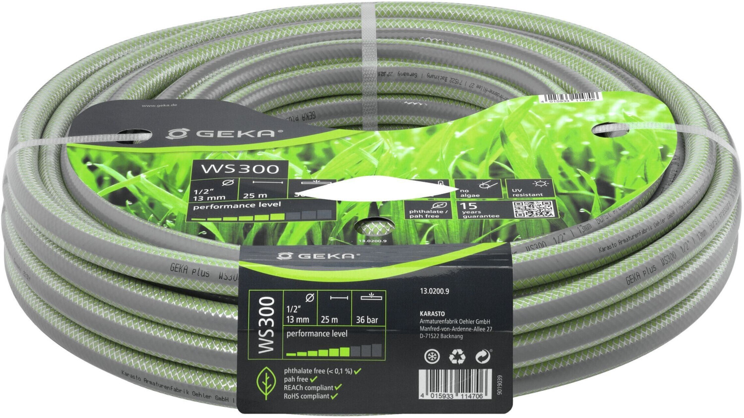 Geka plus WS300 25 m 1/2