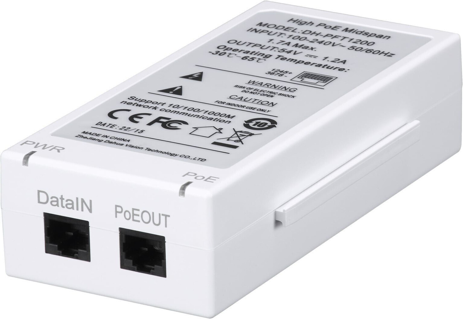 Dahua PoE-Adapter 6939554912740