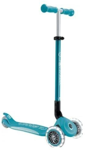 Globber Primo Foldable Plus Lights bleu aqua