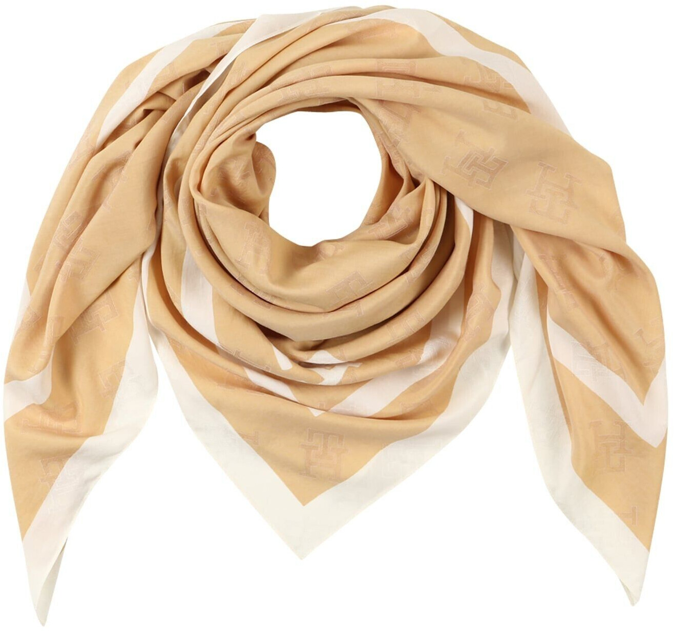 Tommy Hilfiger Th Prep Square Scarf (AW0AW16187) beige