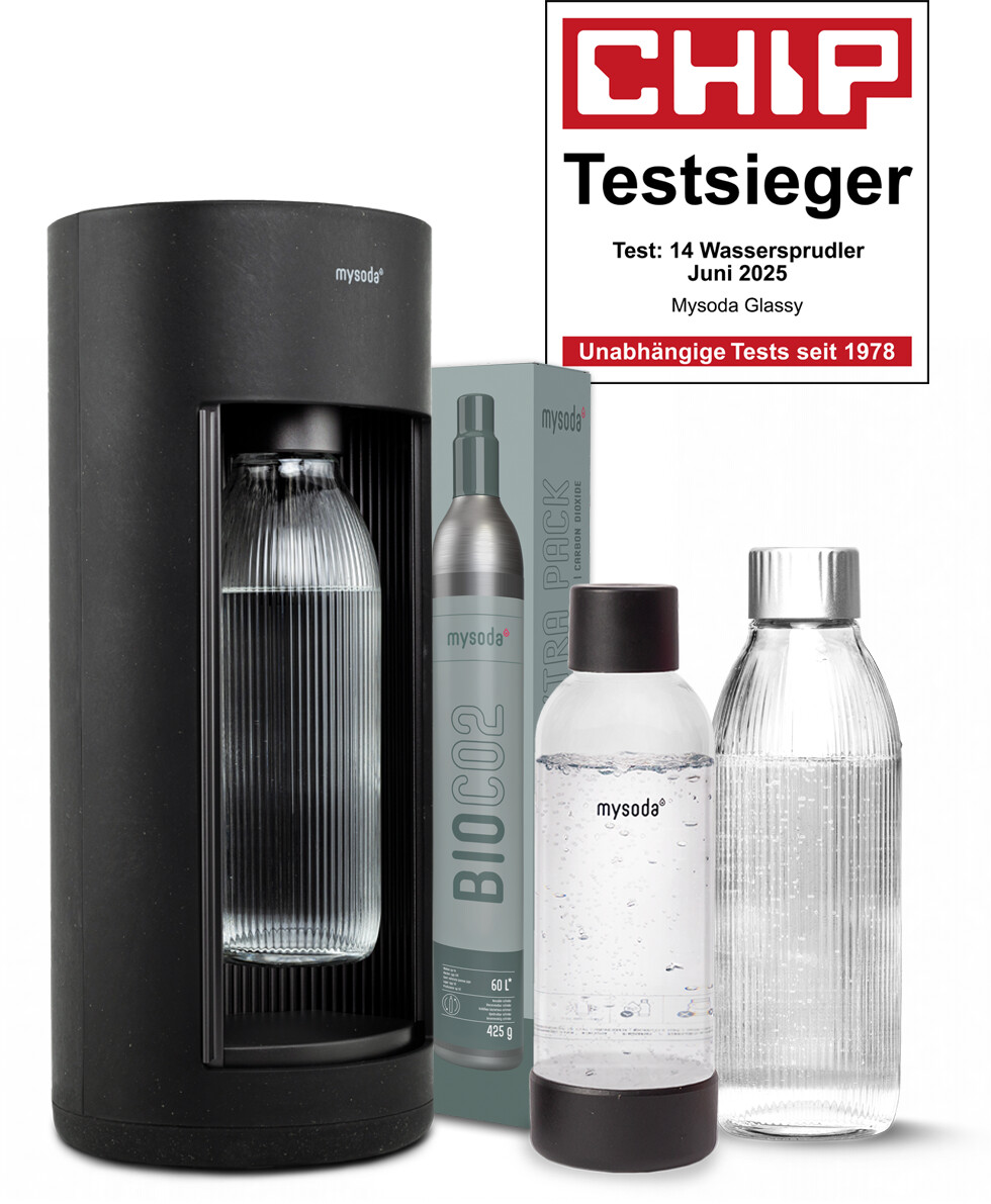 mysoda Wassersprudler Glassy schwarz ab 224,00 € (Oktober 2026)