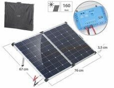 Revolt Panneau solaire pliable 160 W