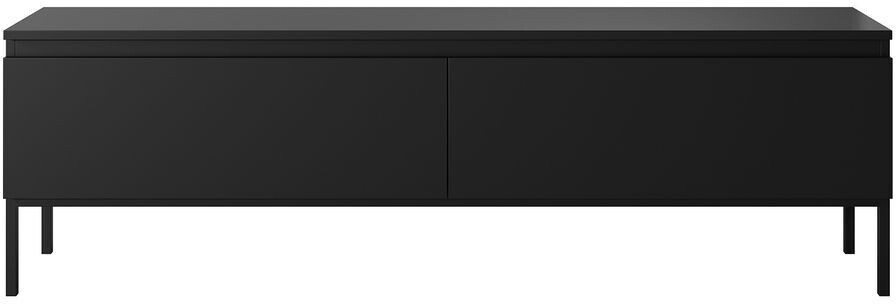 Selsey TV cabinet Bemmi - lowboard, black, 150 cm