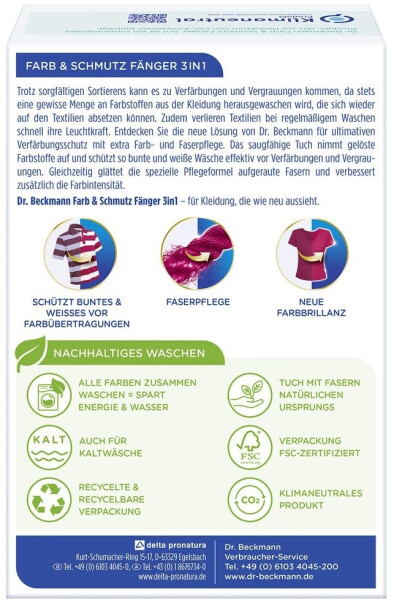 Dr.Beckmann Farb- & Schmutzfänger 3in1 (40 St), Bild 4