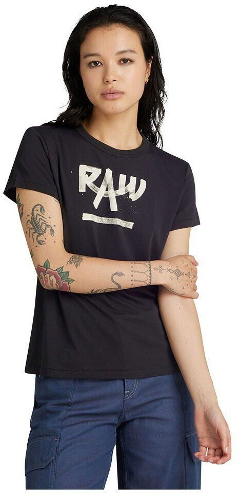 G-Star Calligraphy Gr Short Sleeve T-shirt (D24498-D511) black