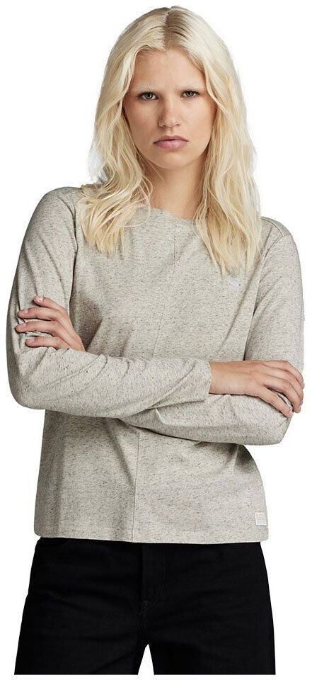 G-Star Front Seam Long Sleeve T-shirt (D24514-4107) beige