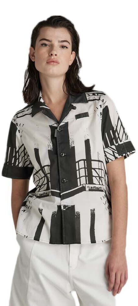 G-Star Festival Short Sleeve Shirt (D21494-C317) white