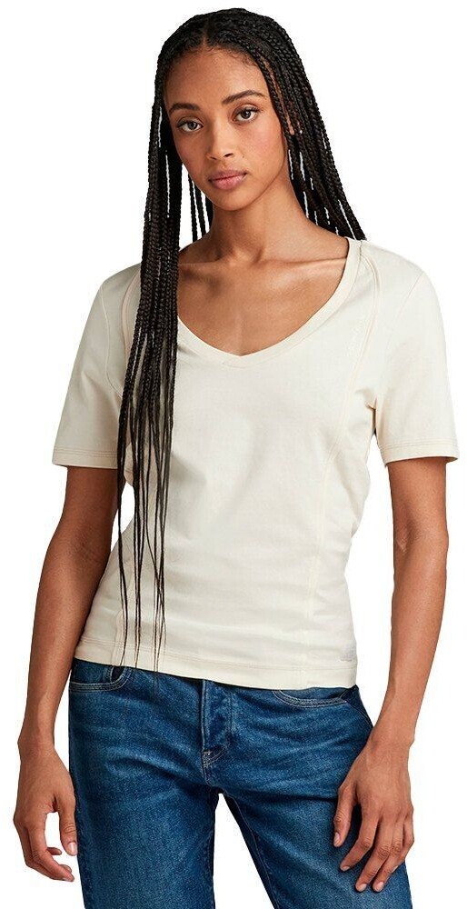 G-Star Moto U T Short Sleeve T-shirt (D24508-B771) beige