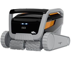 Dolphin E60i pool robot with PVC brushes and app control