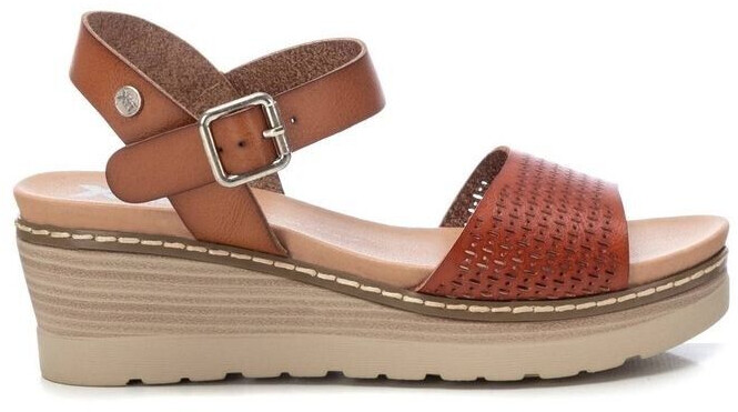 XTI 142911 Wedge Sandals camel