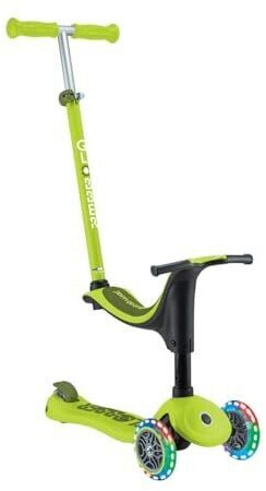 Globber Go Up Sporty Lights lime