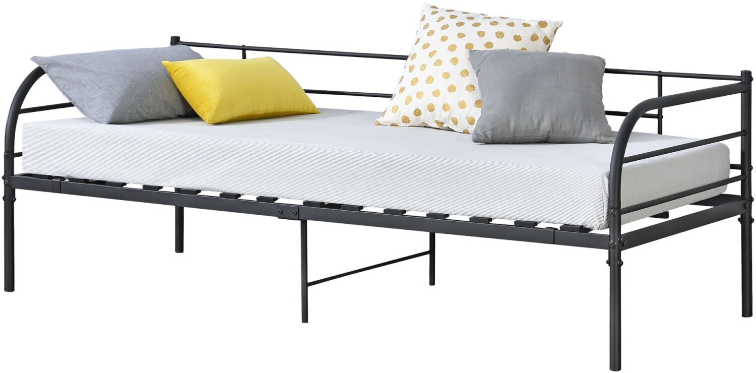 en.casa Falun 90x200cm Black