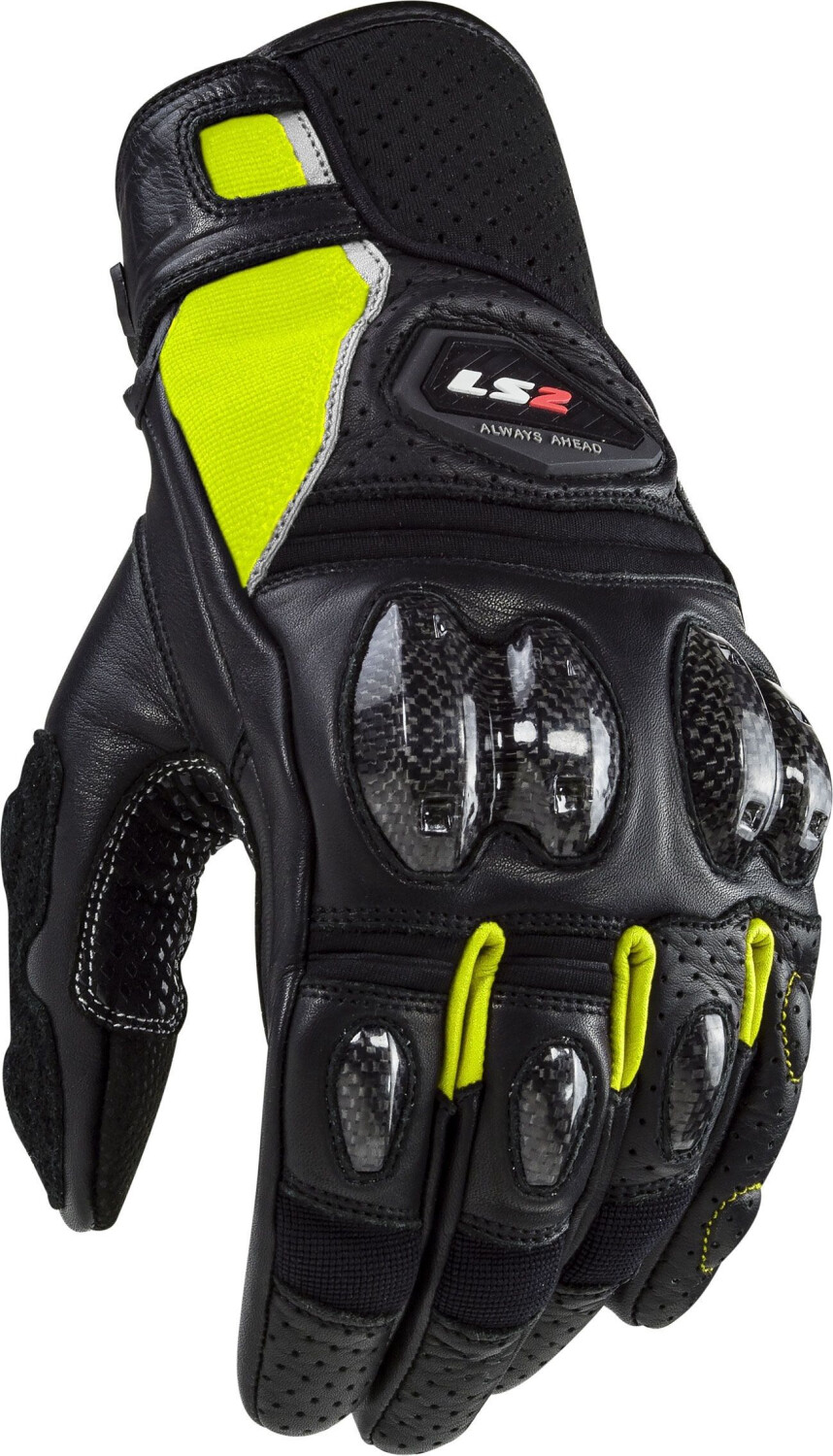LS2 Textil Spark II yellow/black