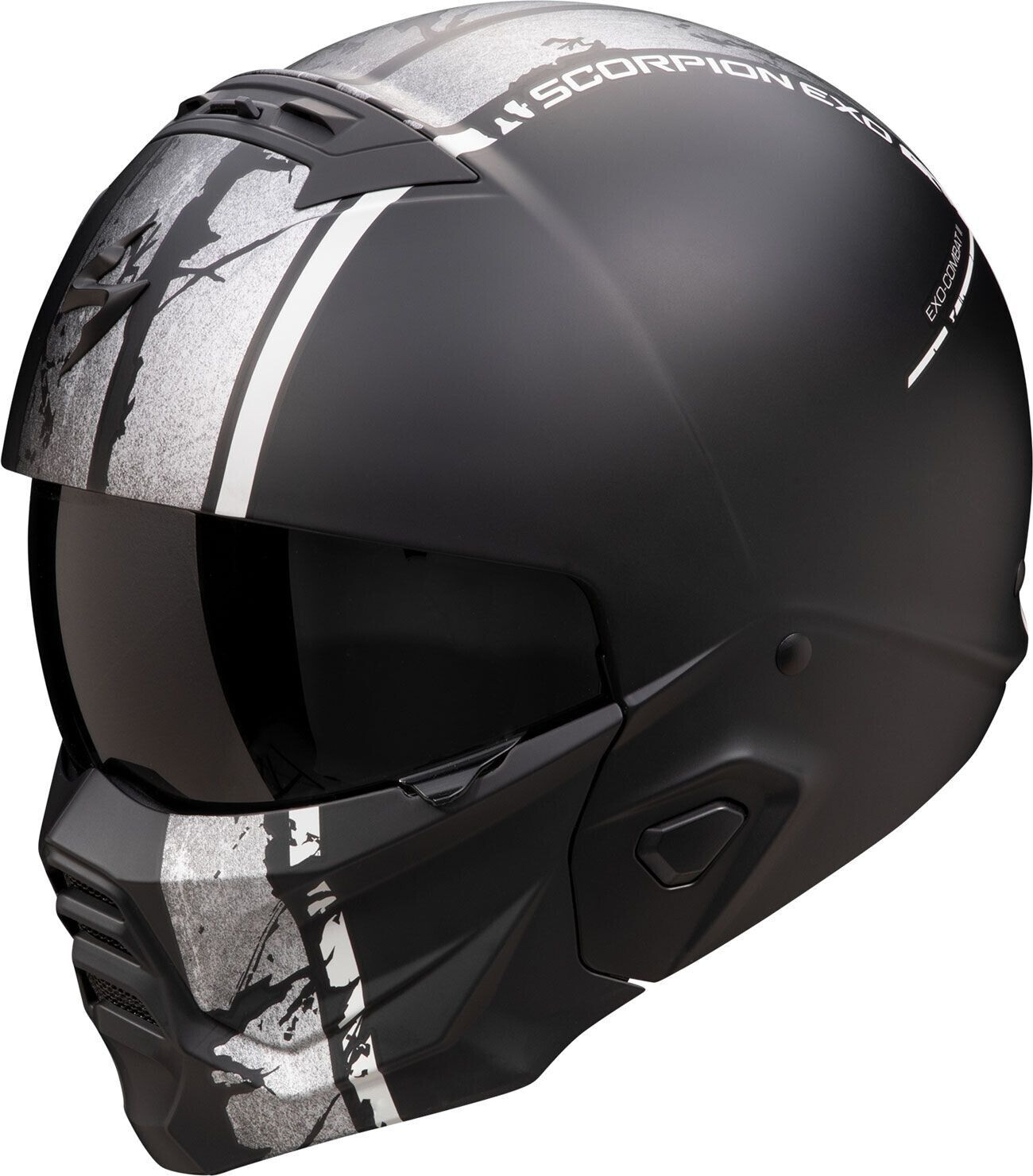 Scorpion EXO-Combat II Lord Matt black/silver