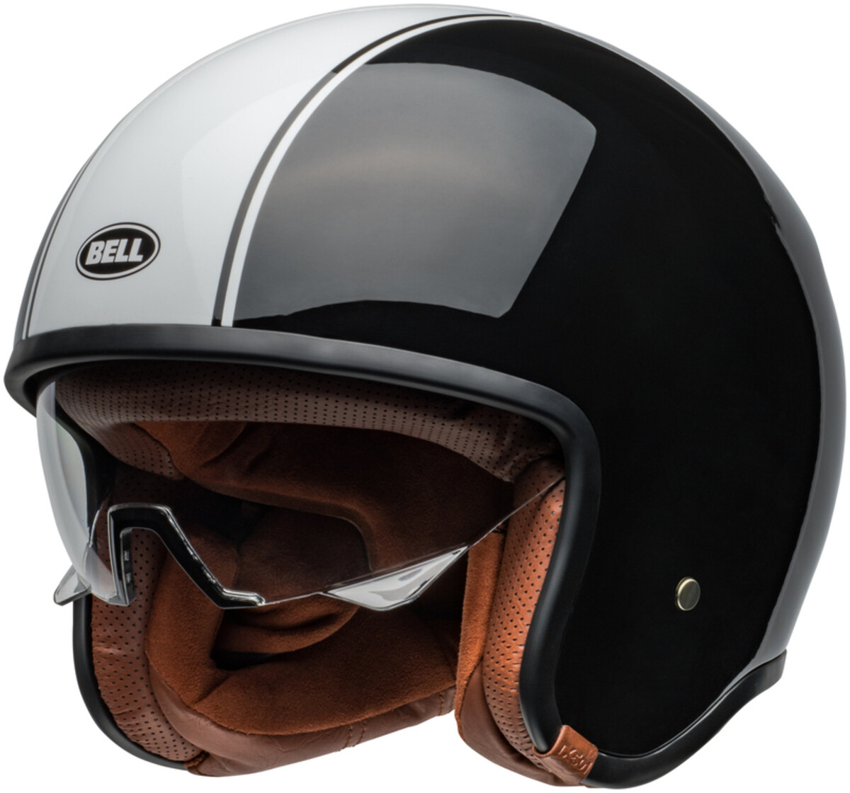 Bell TX-501 Solid noir/blanc