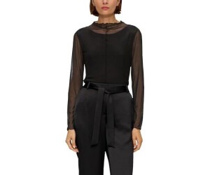 S.Oliver Longsleeve mit Babylock-Nähten (2139058) schwarz ab 19,99  