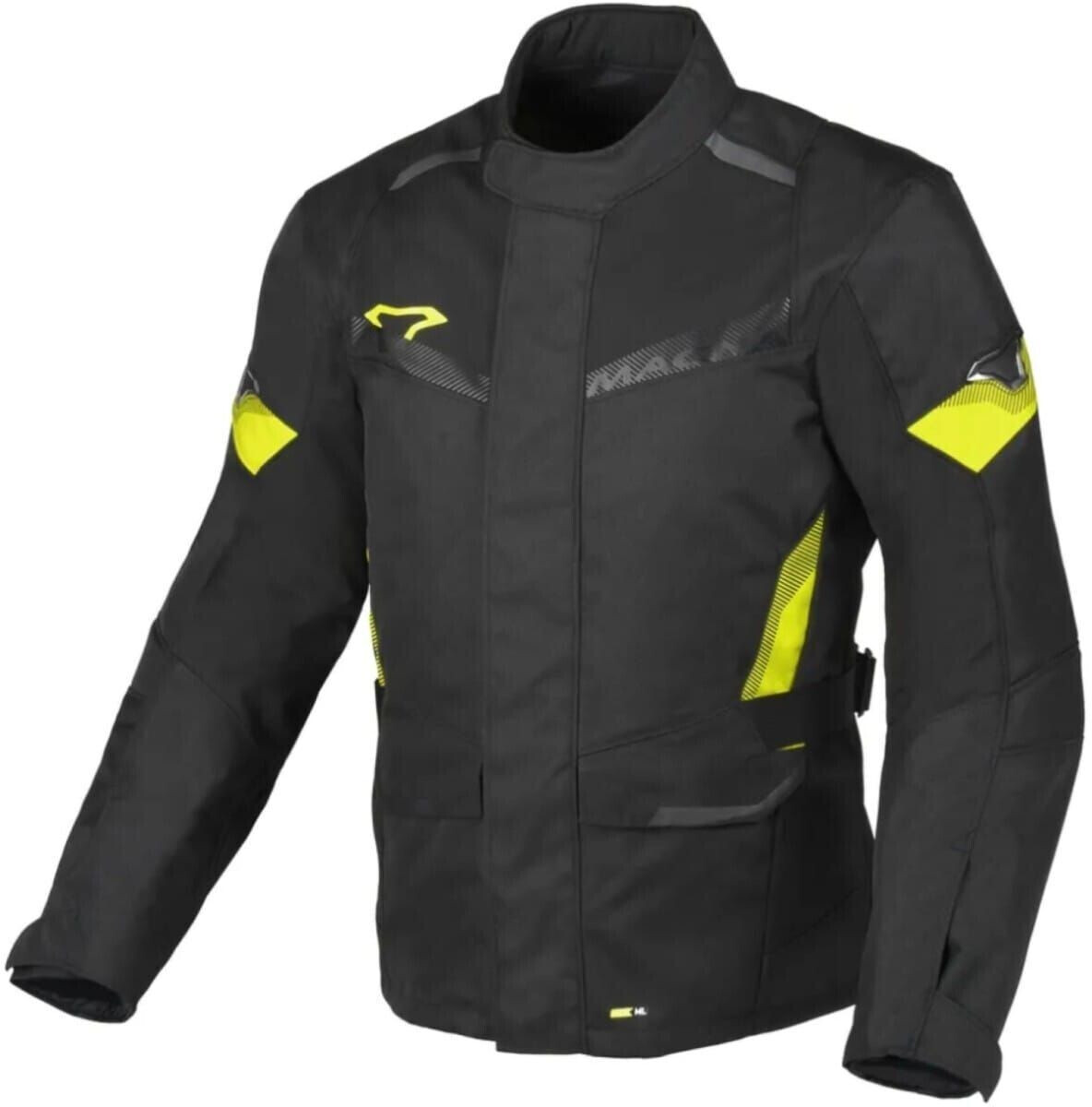 Macna Blouson Vaulture noir/jaune fluo