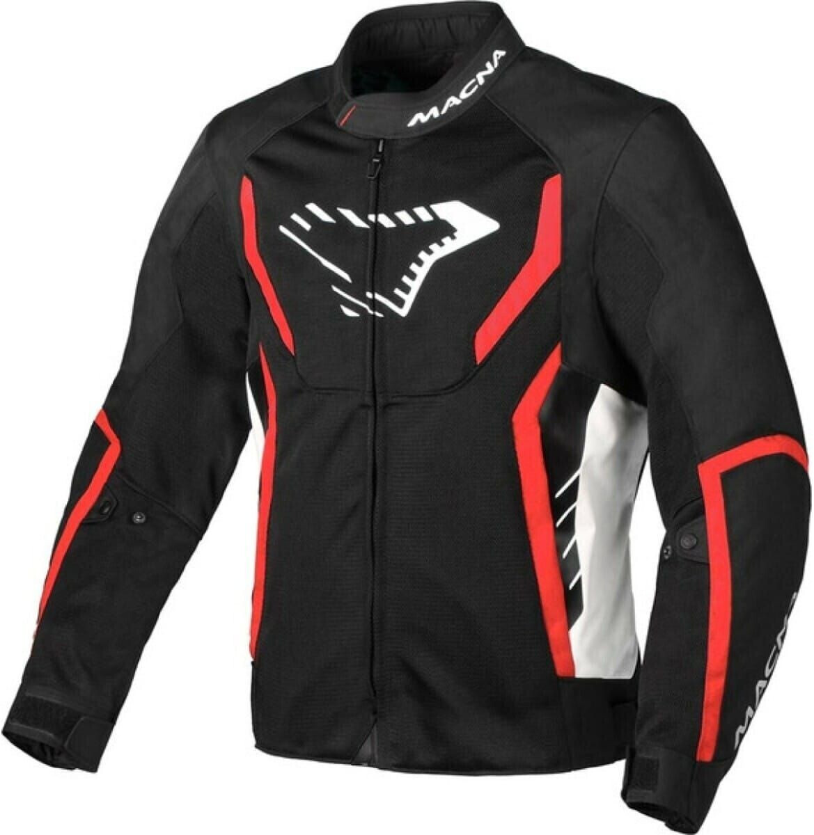 Macna Blouson Grisco noir/rouge
