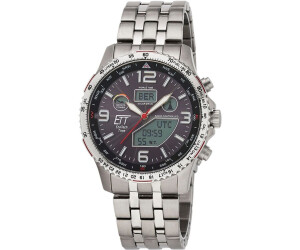 ETT Eco Tech Time Funk-Solar-Titan EGT-11603-81M Herren Armbanduhr, Grün
