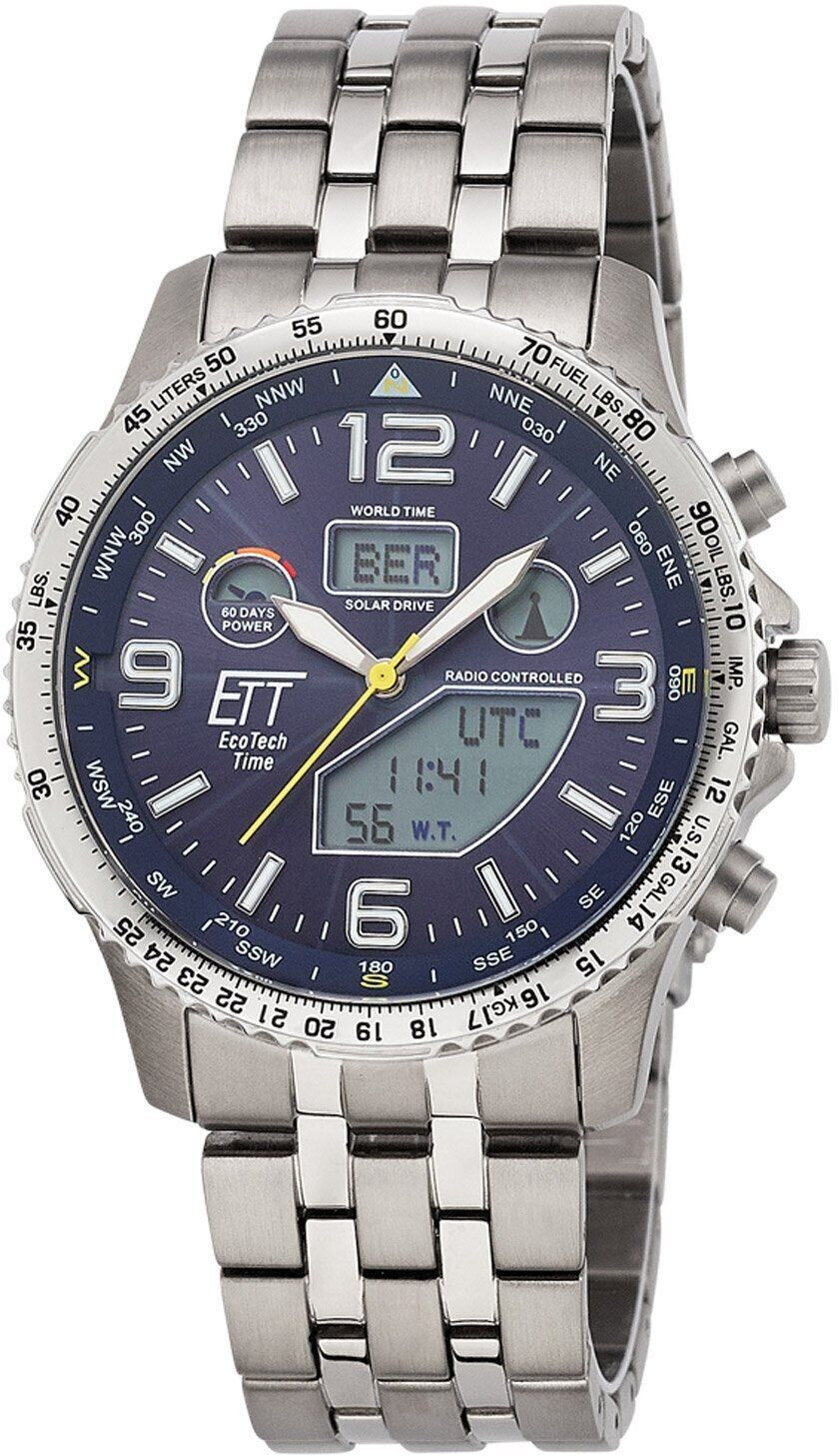 Eco Tech Time Professional World Timer Titanium