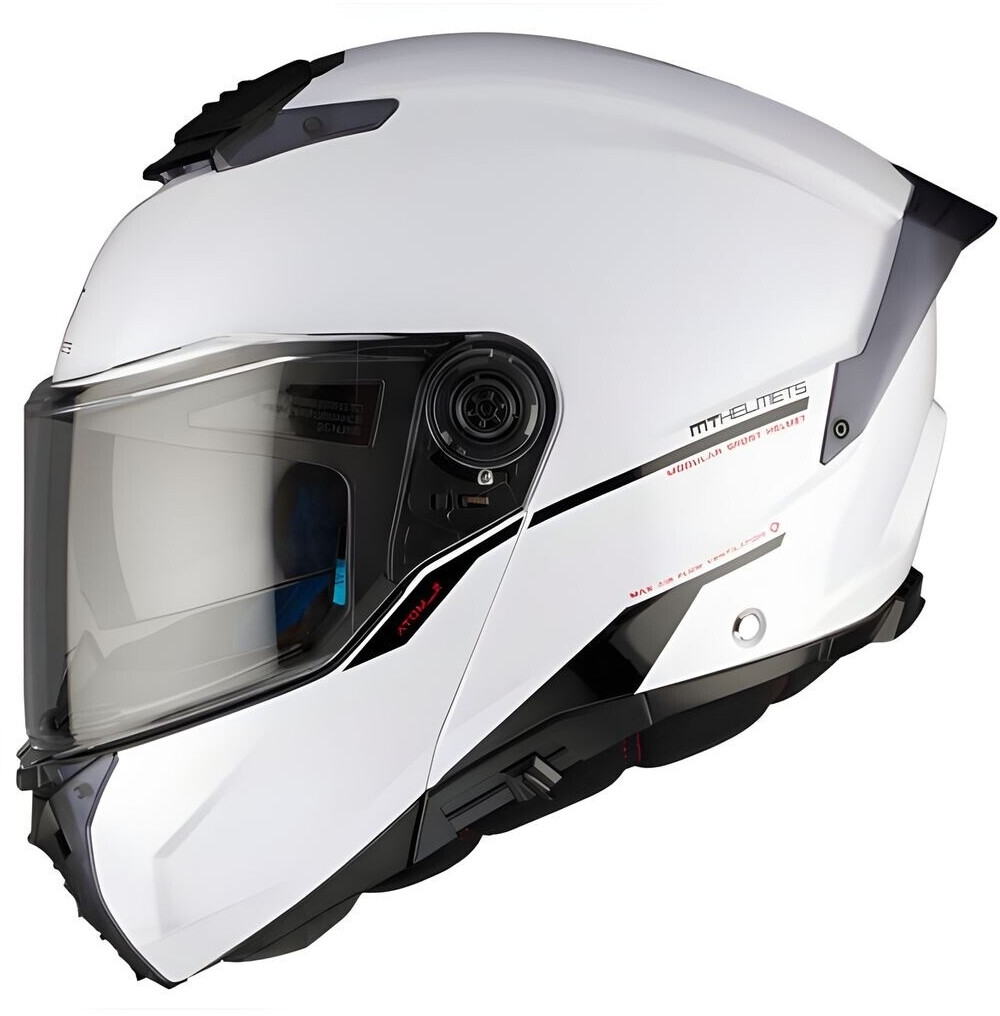 MT Helmets Atom 2 SV Solid Gloss White