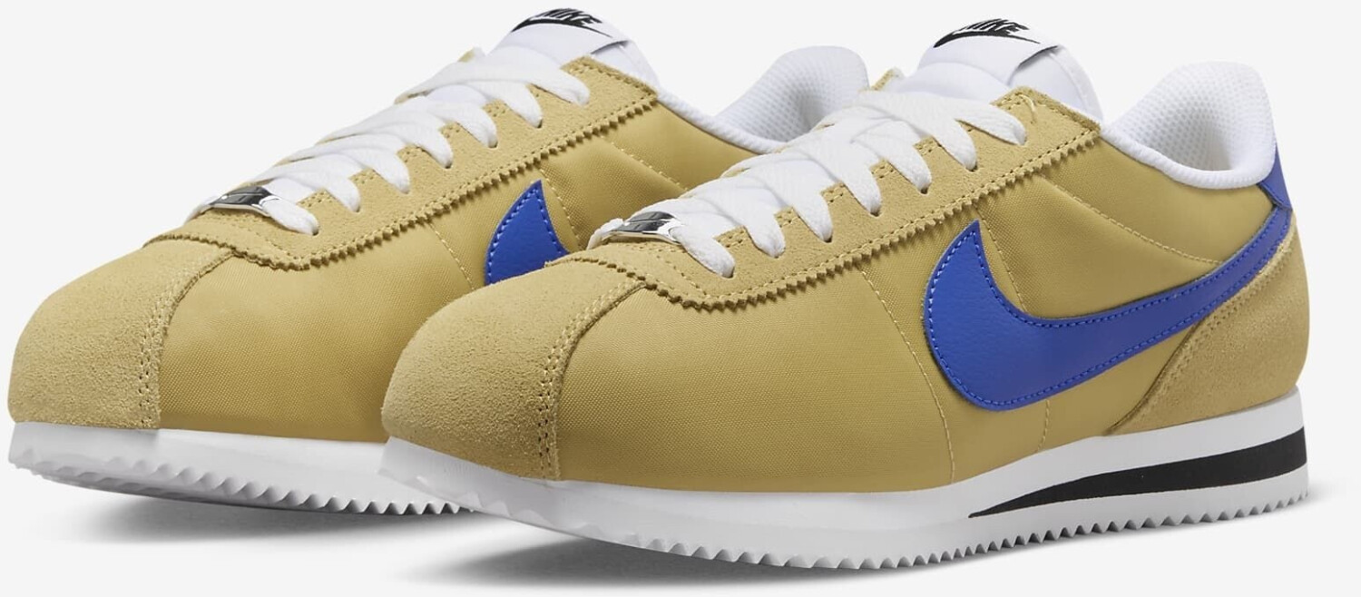 Nike cortez leather donna giallo best sale