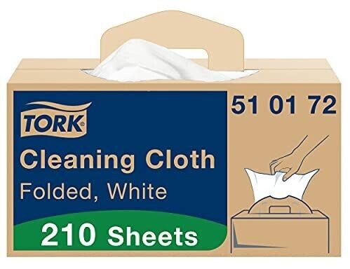 Tork 510172 Cleaning tissues in Handy-Box 1-ply white 36 x42 cm (210 pcs.)