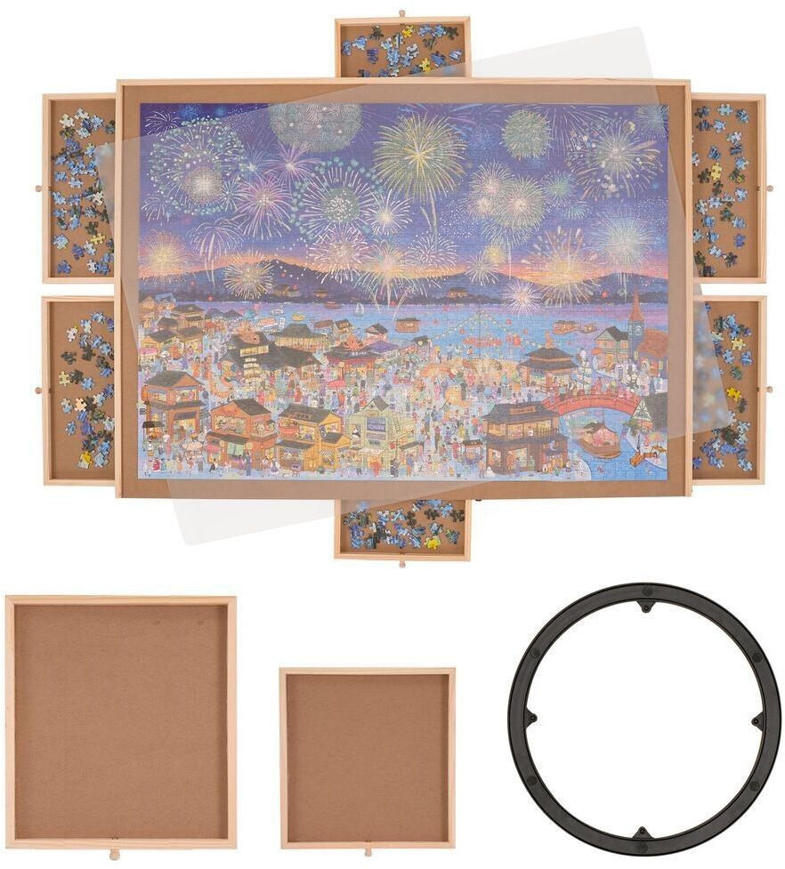 VEVOR Puzzel Board 360° 104,5 x 76 x 5 cm