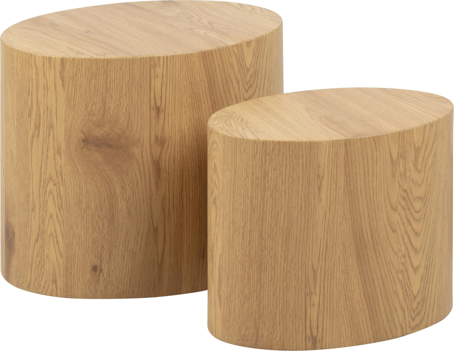 Actona Coffee table + side table Mice 33x48x40 cm/24.5x40x33 cm brown
