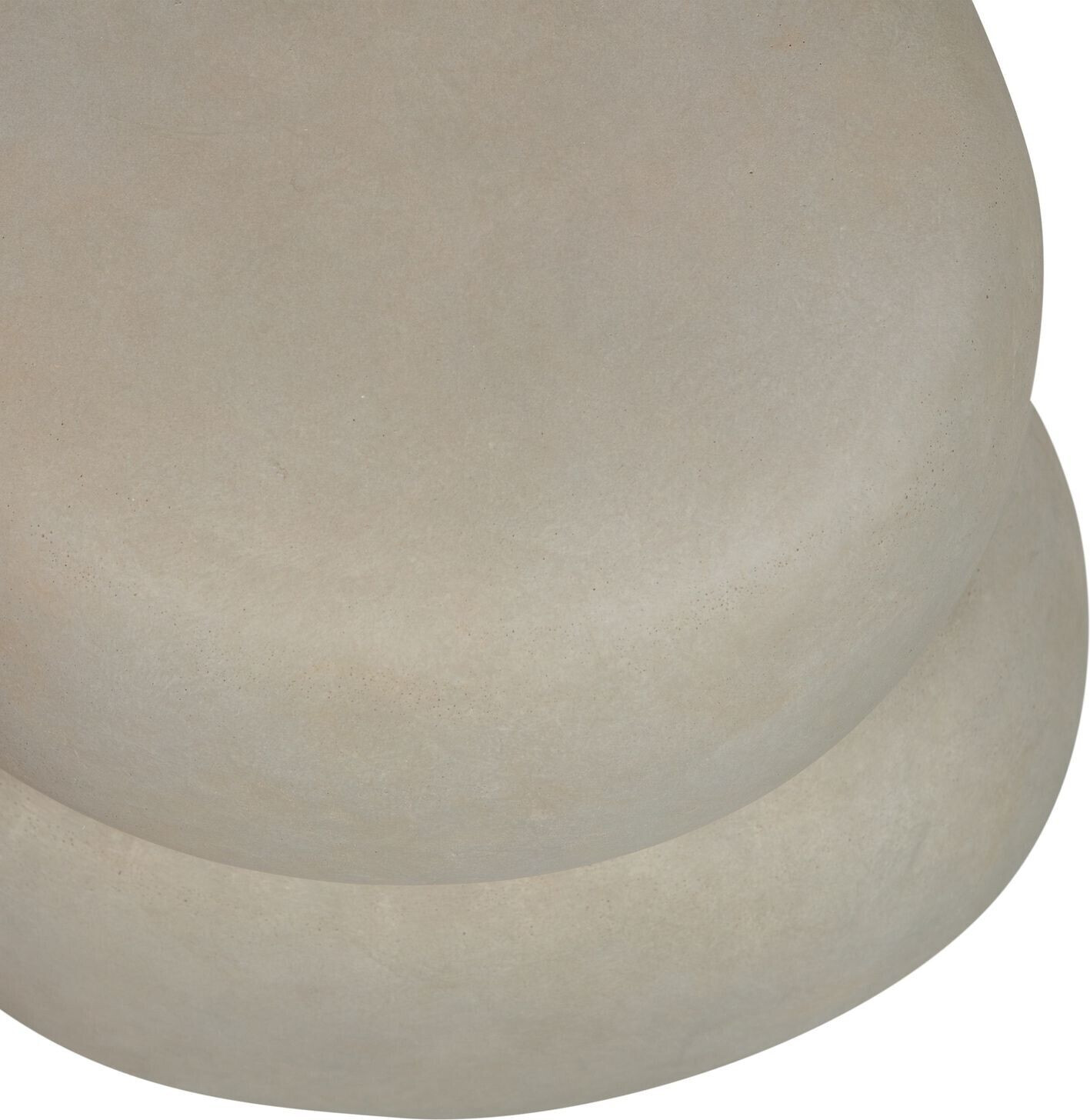 Woood Coffee table + side table Oda 47x41x35 cm green