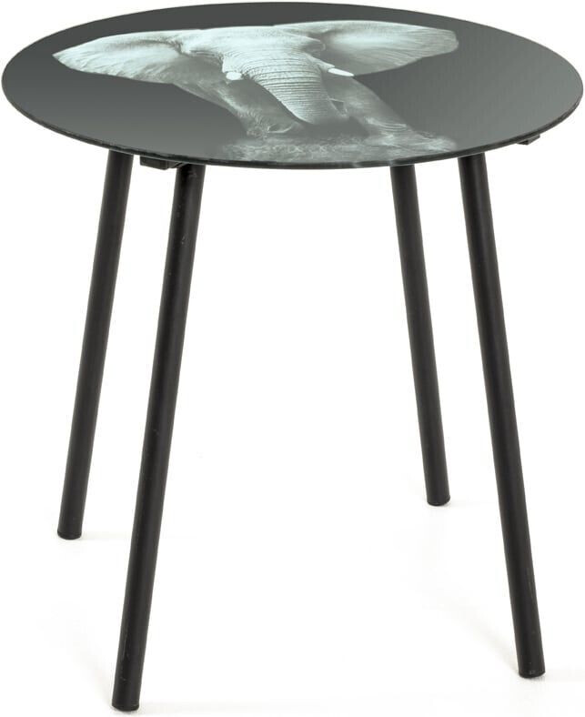 HAKU Coffee table + side table 40x40x41 cm multicolored