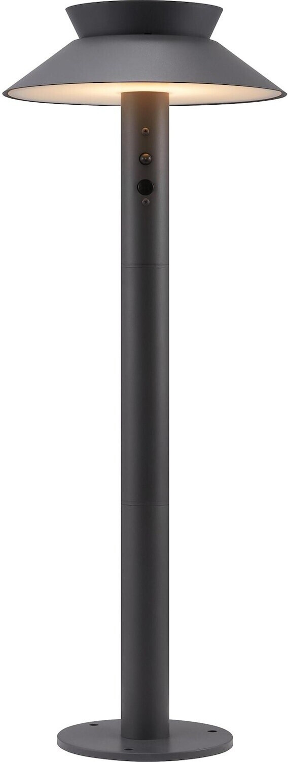Nordlux LED Solar Bollard Light Justina 5W 400lm Anthracite