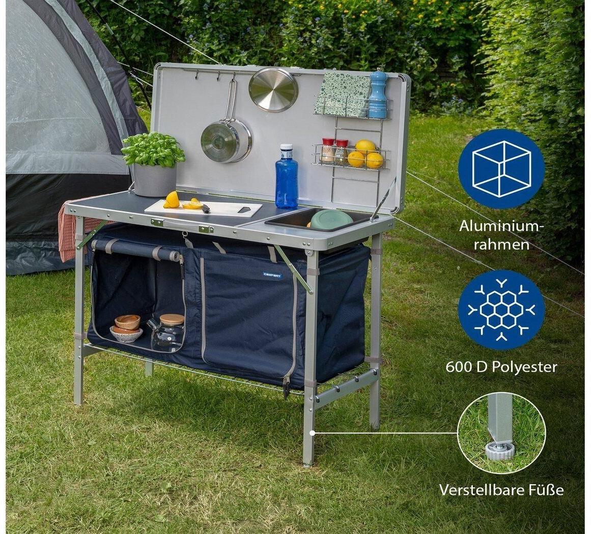 Campart Sink cabinet mobile kitchen box with sink