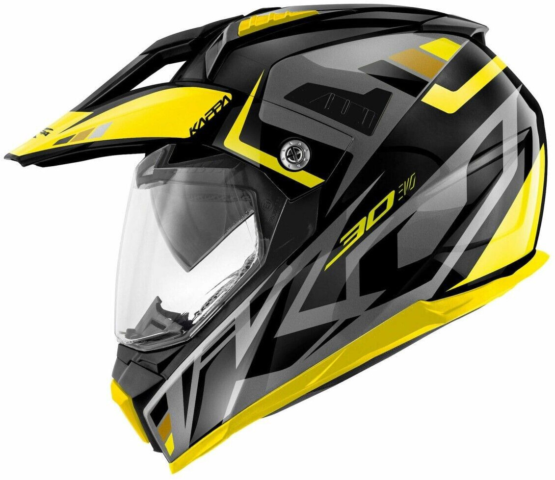 Kappa KV-30 Evo Grayer glossy black/titan/yellow