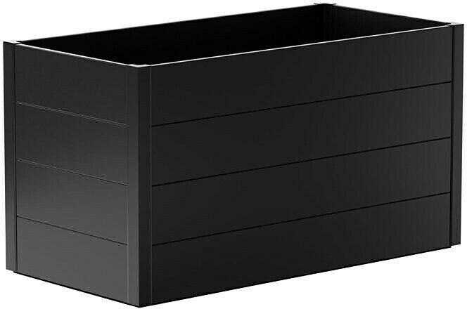Guardi Raised bed 140x70x76cm metal anthracite