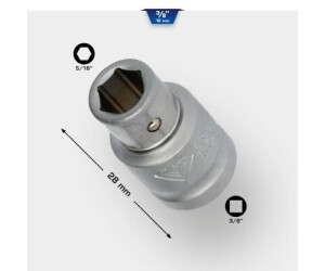 KS Tools 1/2 Bit-dopsleutel Torx, lang, T30, Steeksleutelelement