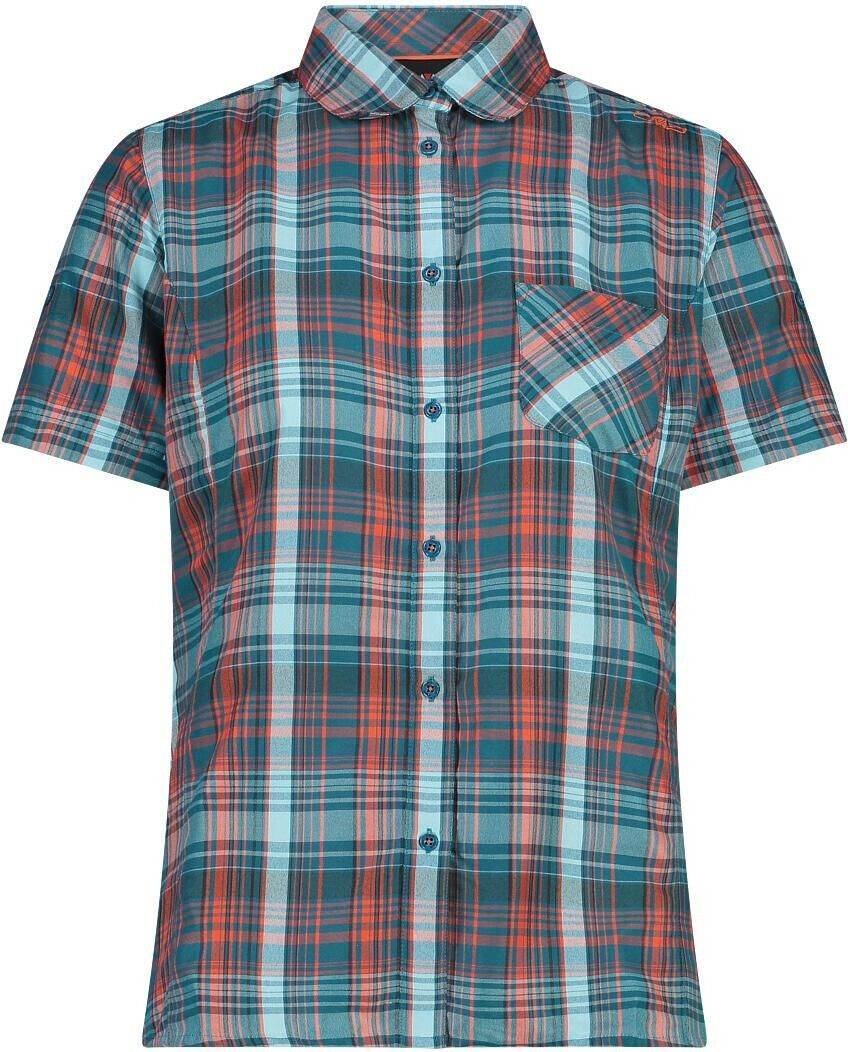 CMP Shirt (33S5636) deep lake-acqua-campari