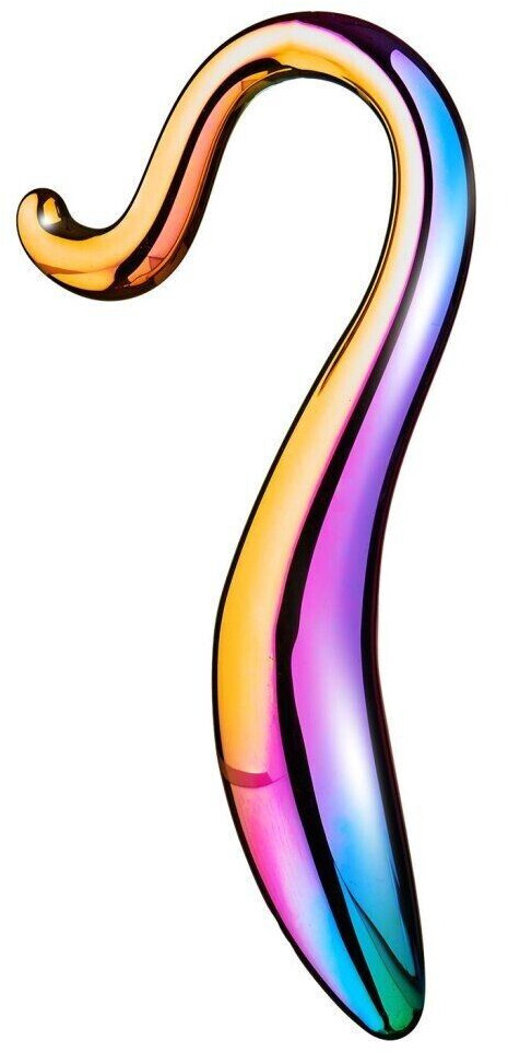 Dreamtoys Glamour Glass Elegant Curved Dildo 18 cm