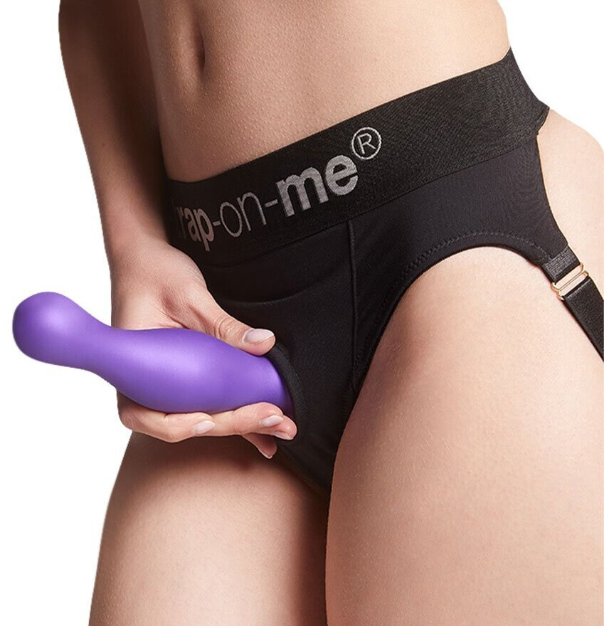 Strap-on-me Dildo Plug Curvy S 14 cm purple