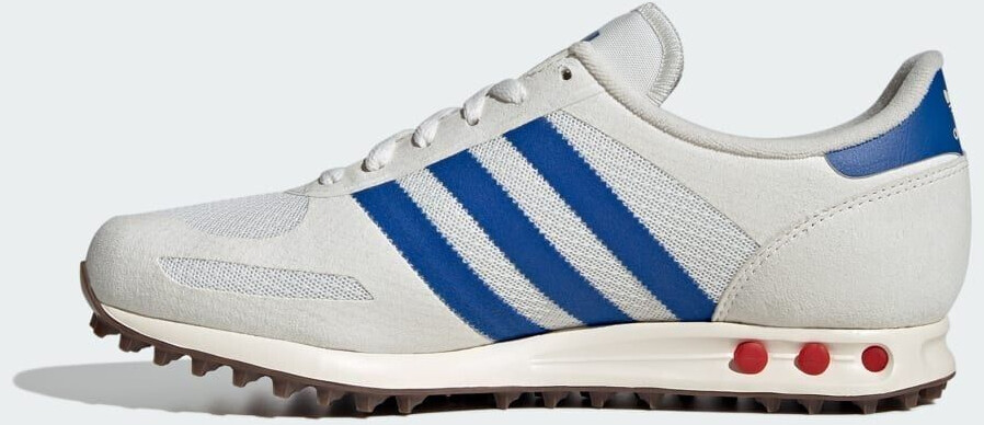 Adidas trainer bianche e blu new arrivals