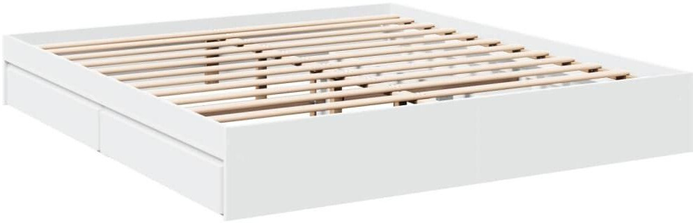 vidaXL Cadre de Lit Bois 180 x 200 cm (3280636)